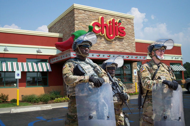 National Guard Mobilized to Chilis