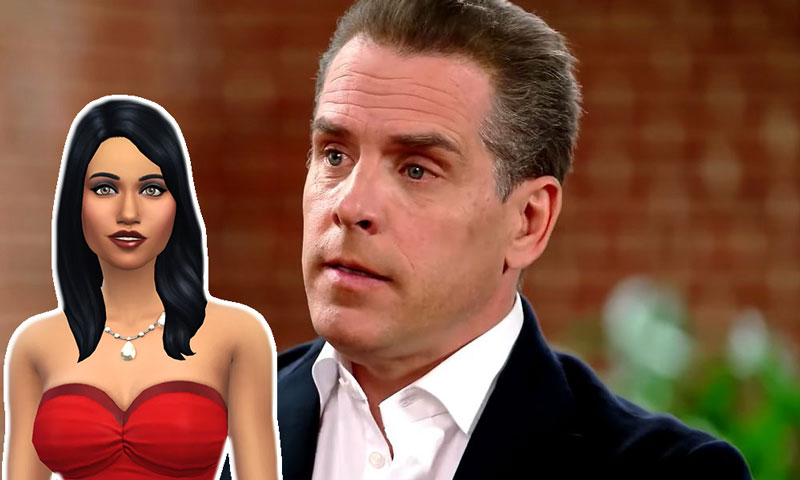 Hunter Biden Bella Goth Sims 4