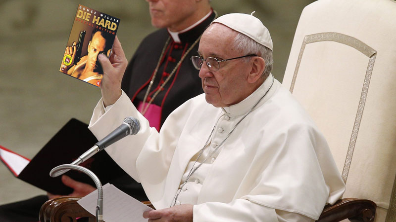Pope officially declares Die Hard a Christmas Movie