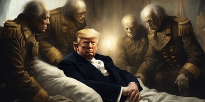 Donald Trump Ghost of Soldiers Past