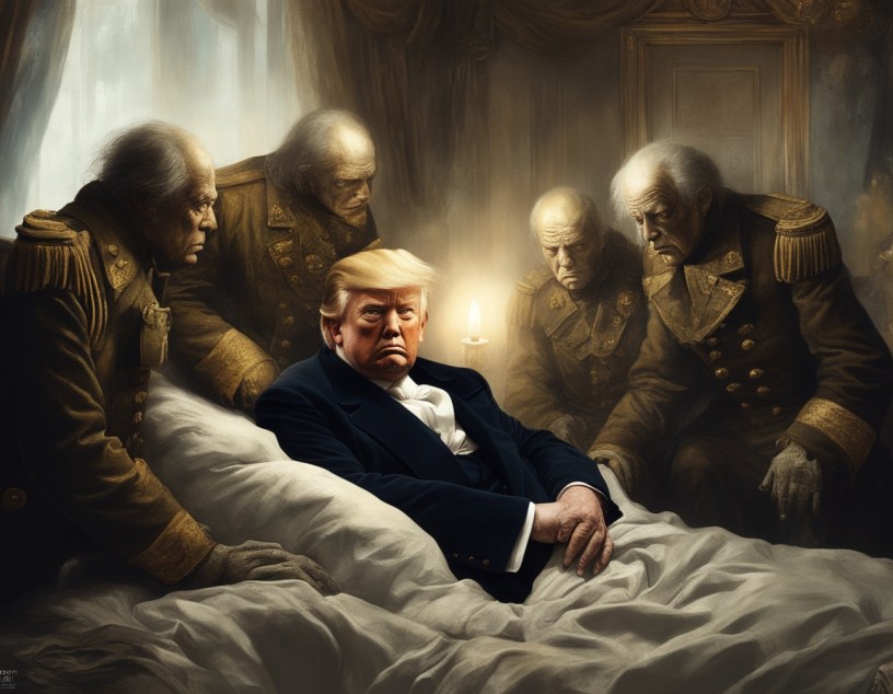 Donald Trump Ghost of Soldiers Past