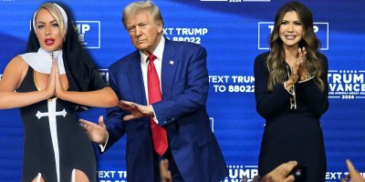 trump spotify playlist brings all the nuns to the yard