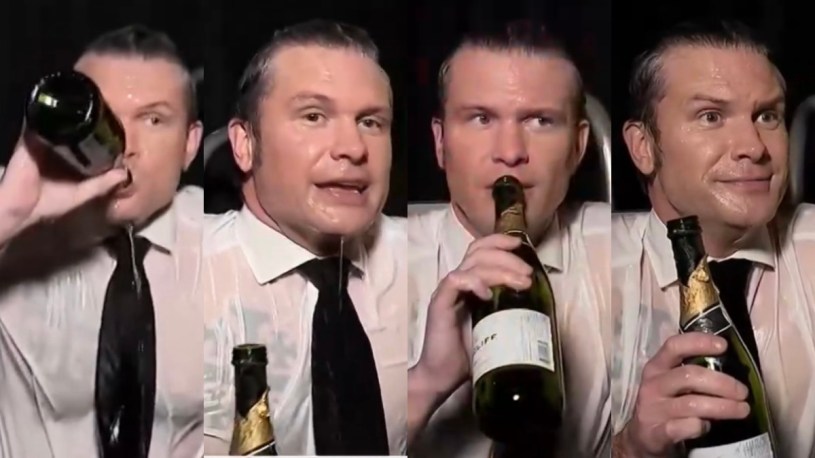 Hegseth Drinking
