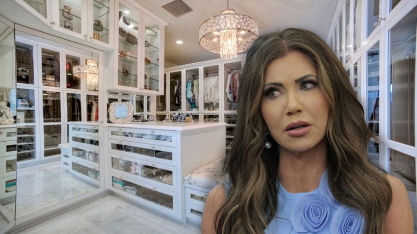 Kristi Noem in the closet