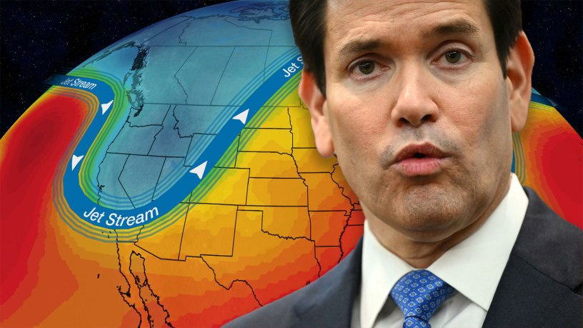 Marco Rubio's sigh of relief changes weather patterns