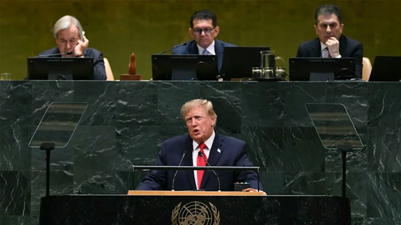 Donald Trump at the UN