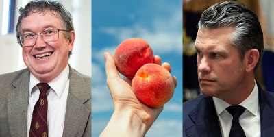 Pete Hegseth doesn't like peaches