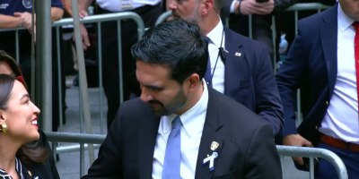 Mamdani and AOC at 9/11 event