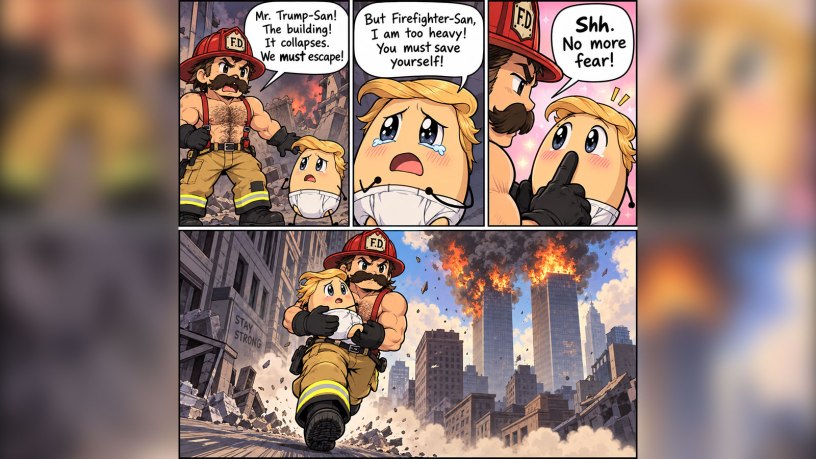 Trump Comic